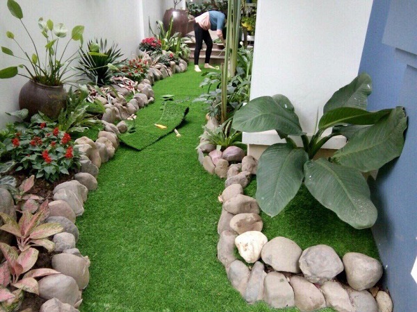 Cung cấp cỏ nhân tạo sân vườn tại Hải Phòng
